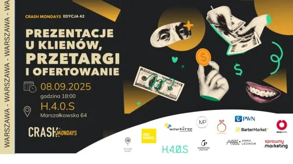 CRASH Mondays № 42: Prezentacje u Klientów, przetargi i ofertowanie