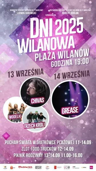 Dni Wilanowa 2025 - dzień 2. | Muzyczna energia