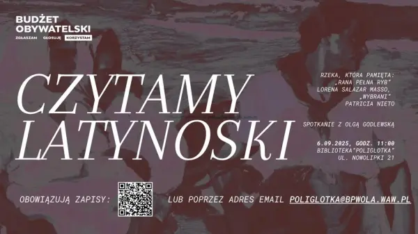 "Czytamy Latynoski" - współczesne pisarki latynoamerykańskie: Rzeka, która pamięta