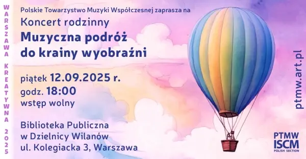 Koncert rodzinny - Muzyczna podróż do krainy wyobraźni