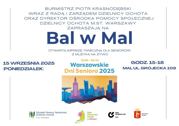 Bal w MAL | impreza taneczna dla seniorów