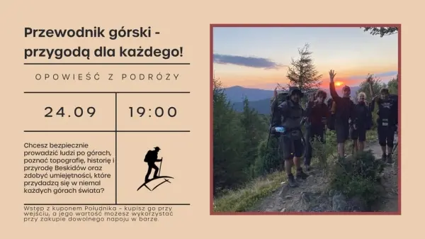 Przewodnik górski - przygodą dla każdego!