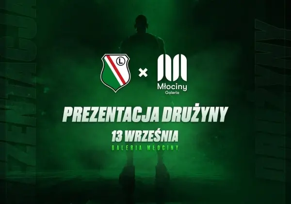 Prezentacja drużyny koszykarskiej Legii Warszawa na sezon 2025/2026 w Galerii Młociny