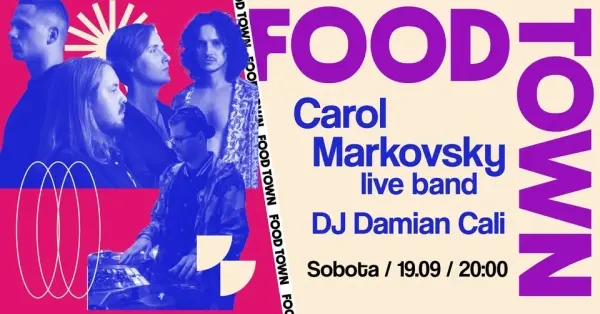 Carol Markovsky live band / DJ Damian Cali