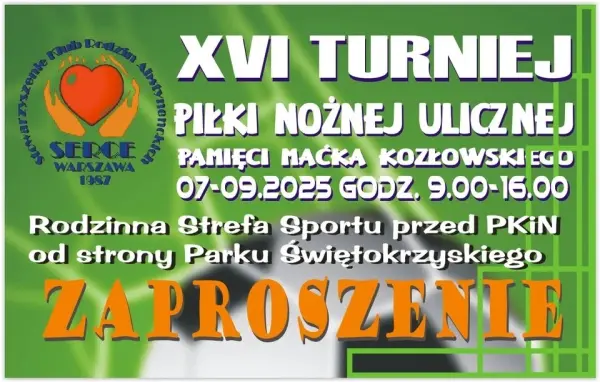 XVI Turniej Piłki Nożnej Ulicznej pamięci Maćka Kozłowskiego
