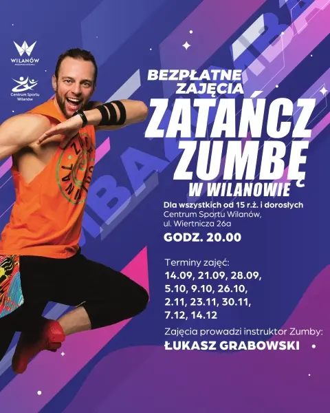 Zatańcz Zumbę na Wilanowie