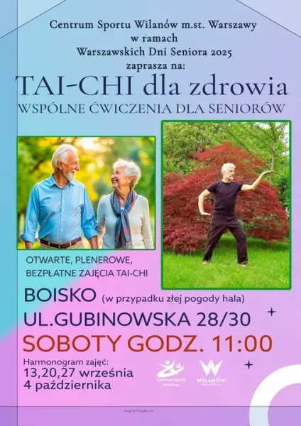 TAI-CHI dla zdrowia | Zajęcia dla seniorów