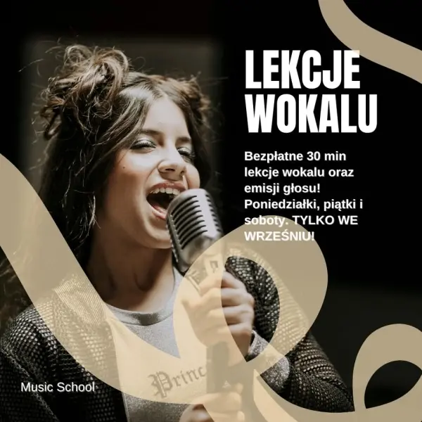 Bezpłatne lekcje wokalu i emisji głosu!