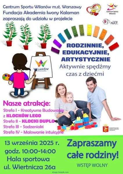 Rodzinnie, edukacyjnie, artystycznie | Aktywnie spędźmy czas z dziećmi!