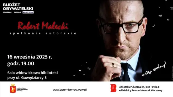 Robert Małecki | spotkanie autorskie