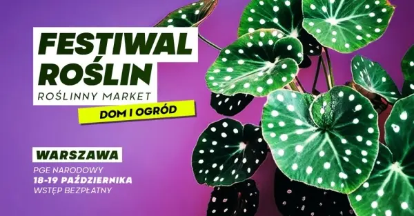 Festiwal Roślin na PGE Narodowym - wielki market roślin w supercenach