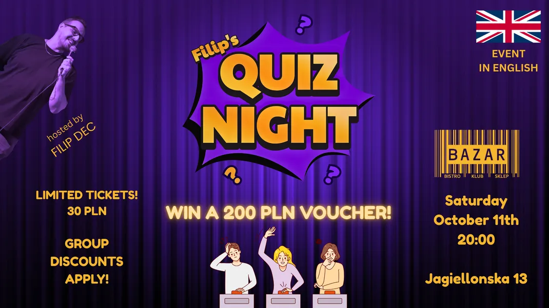 Warsaw Quiz Night (Event in English)