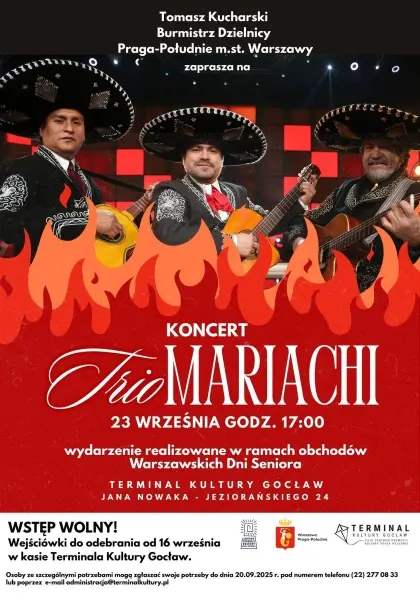 Koncert Trio Mariachi