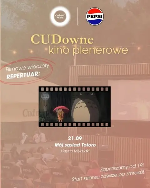 CUDowne kino plenerowe | "Mój sąsiad Totoro"