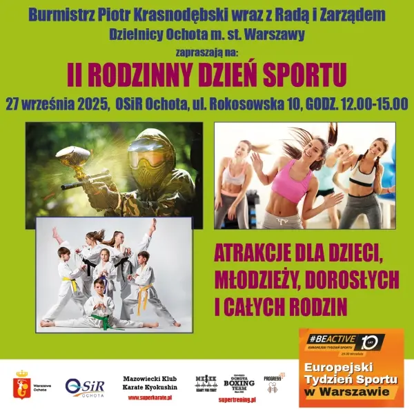 II Rodzinny Dzień Sportu!