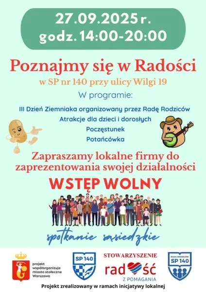 Poznajmy się w Radości - piknik sąsiedzki 