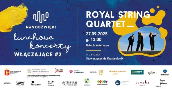 Lunchowe koncerty włączające 2025 #2 Royal String Quartet