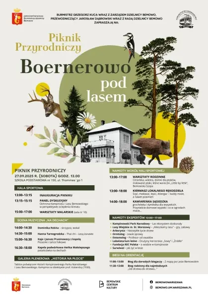 Piknik przyrodniczy - Boernerowo pod lasem