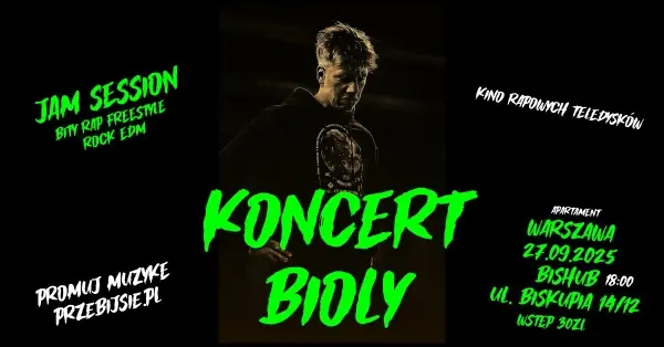 Koncert Biolego | Jam Session | Rap & Rock | VOL.2