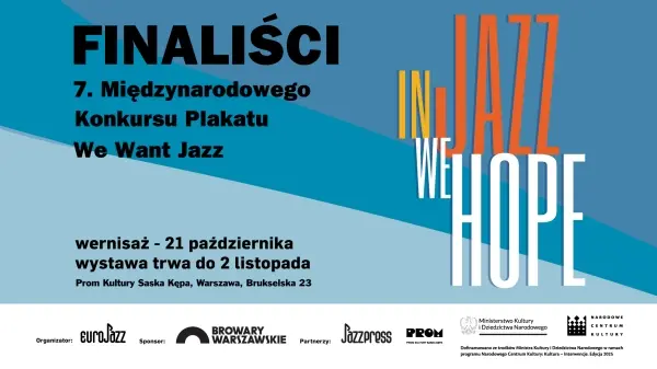 Wernisaż wystawy Międzynarodowego Konkursu Plakatu Jazzowego WE WANT JAZZ