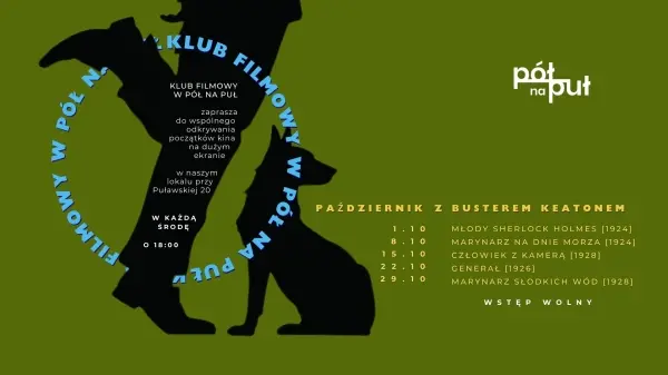 Październik z Busterem Keatonem - Klub filmowy w Pół na Puł