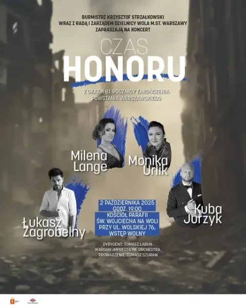 Czas Honoru | Koncert z okazji 81 rocznicy zakończenia Powstania Warszawskiego
