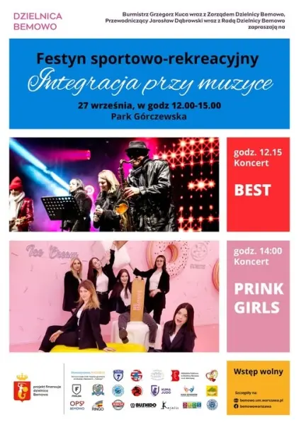 Festyn sportowo-rekreacyjny "Integracja przy muzyce"