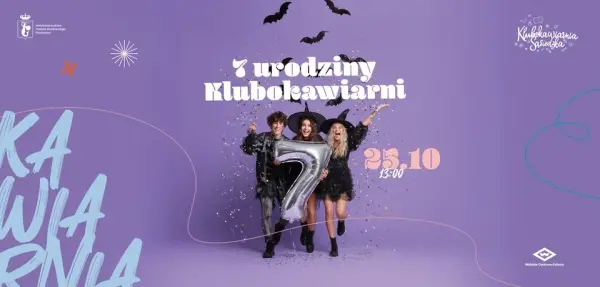 7 urodziny naszej Klubokawiarni Sąsiedzkiej - Halloweenowy Bal Sąsiadów!