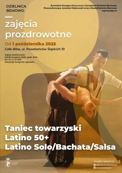 Zajęcia prozdrowotne | taniec towarzyski