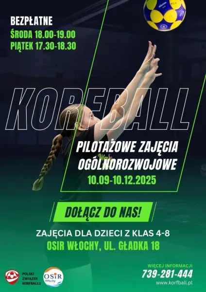 KORFBALL | Treningi dla dzieci z klas 4–8