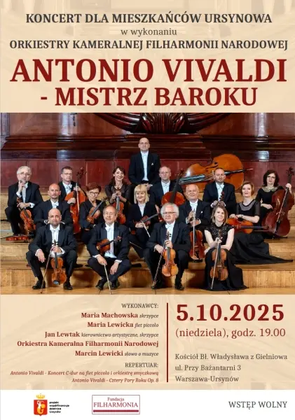 Antonio Vivaldi – Mistrz baroku na Ursynowie