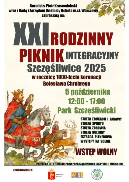 Rodzinny Piknik Integracyjny - Szczęśliwice 2025 - Na dworze Króla Bolesława Chrobrego