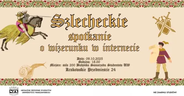 Szlacheckie spotkanie o wizerunku w internecie z Przemkiem Kucykiem