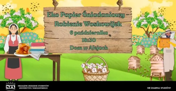 Eko Papier Śniadaniowy - Robienie Woskowijek