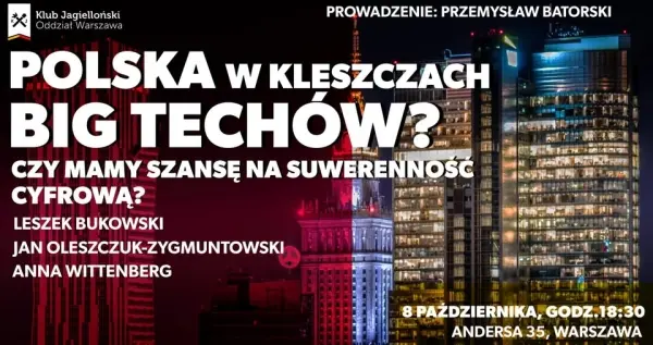 Polska w kleszczach big techów? Czy mamy szansę na suwerenność cyfrową?