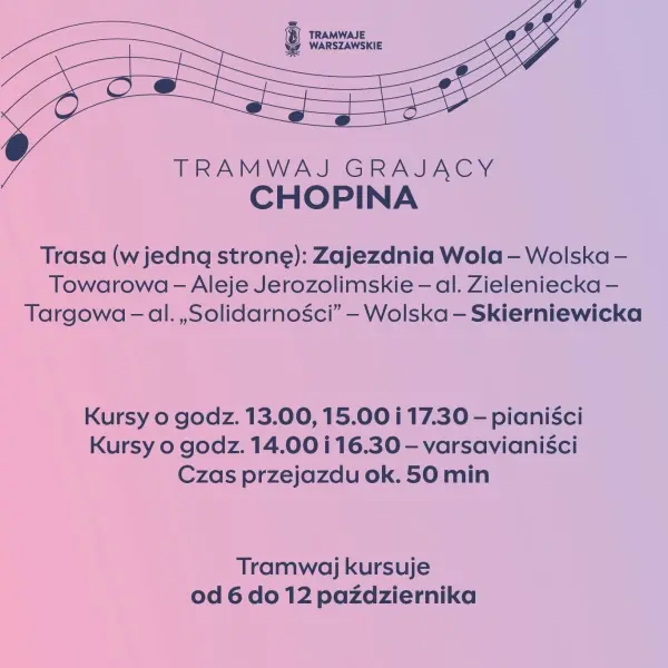 Tramwaj grający Chopina