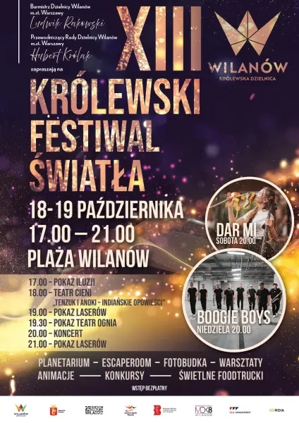 XIII Królewski Festiwal Światła