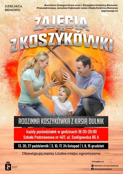 Rodzinna koszykówka z Kasią Dulnik