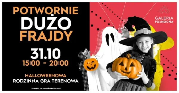 Halloweenowa Gra Rodzinna w Galerii Północnej