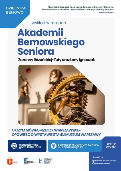 Akademia Bemowskiego Seniora | "Rzeczy Warszawskie" [godz. 11:00 i 13:00]