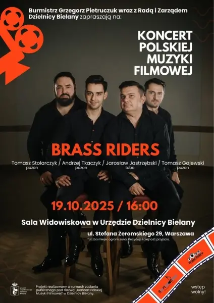Koncert Polskiej Muzyki Filmowej w Dzielnicy Bielany