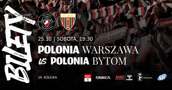 Mecz Polonii Warszawa z Polonią Bytom