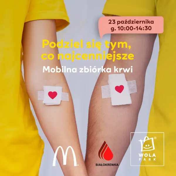 Podziel się tym, co najcenniejsze | Mobilna zbiórka krwi