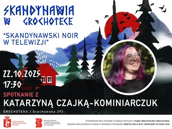 Skandynawski Noir w Telewizji: Spotkanie z Kasią Czajką-Kominiarczuk