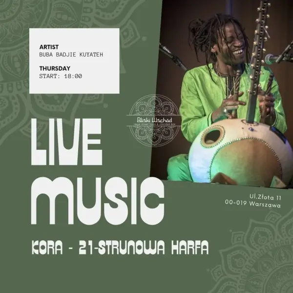 Solowy koncert Buba Badjie Kuyateh