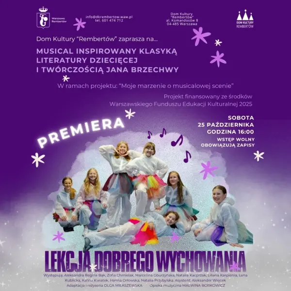 Musical "LEKCJA DOBREGO WYCHOWANIA"