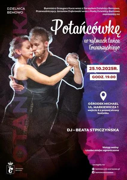 Potańcówka w rytmach tańca towarzyskiego