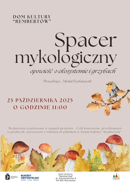 SPACER MYKOLOGICZNY | opowieść o ekosystemie i grzybach