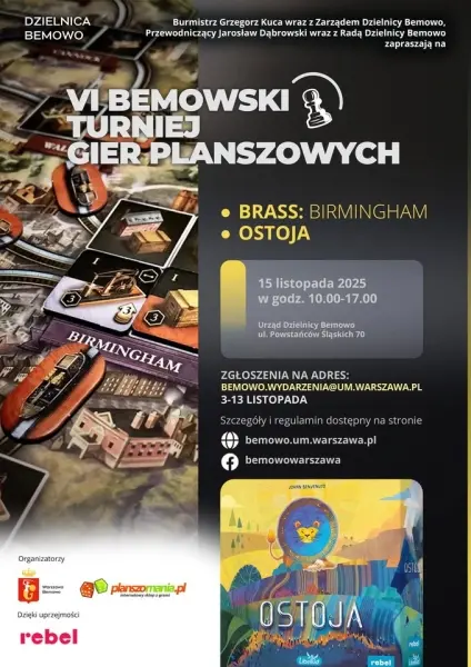 VI Bemowski Turniej Gier Planszowych