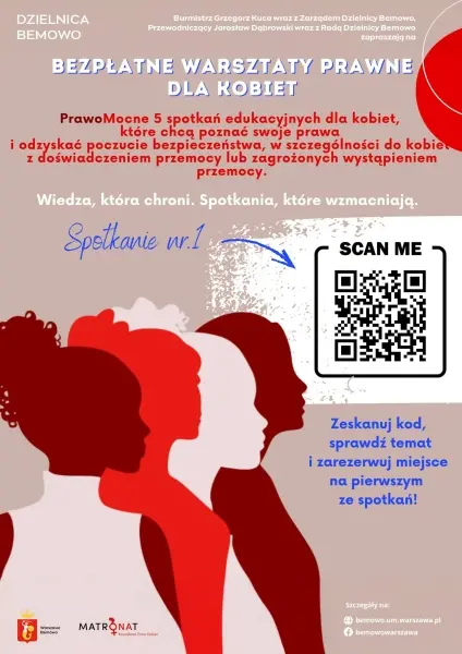 Bezpłatne warsztaty prawne dla kobiet